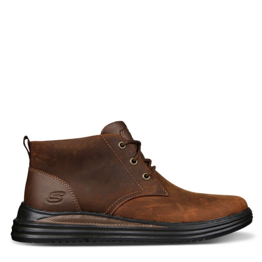 Mens Skechers | Proven-Yermo Brown