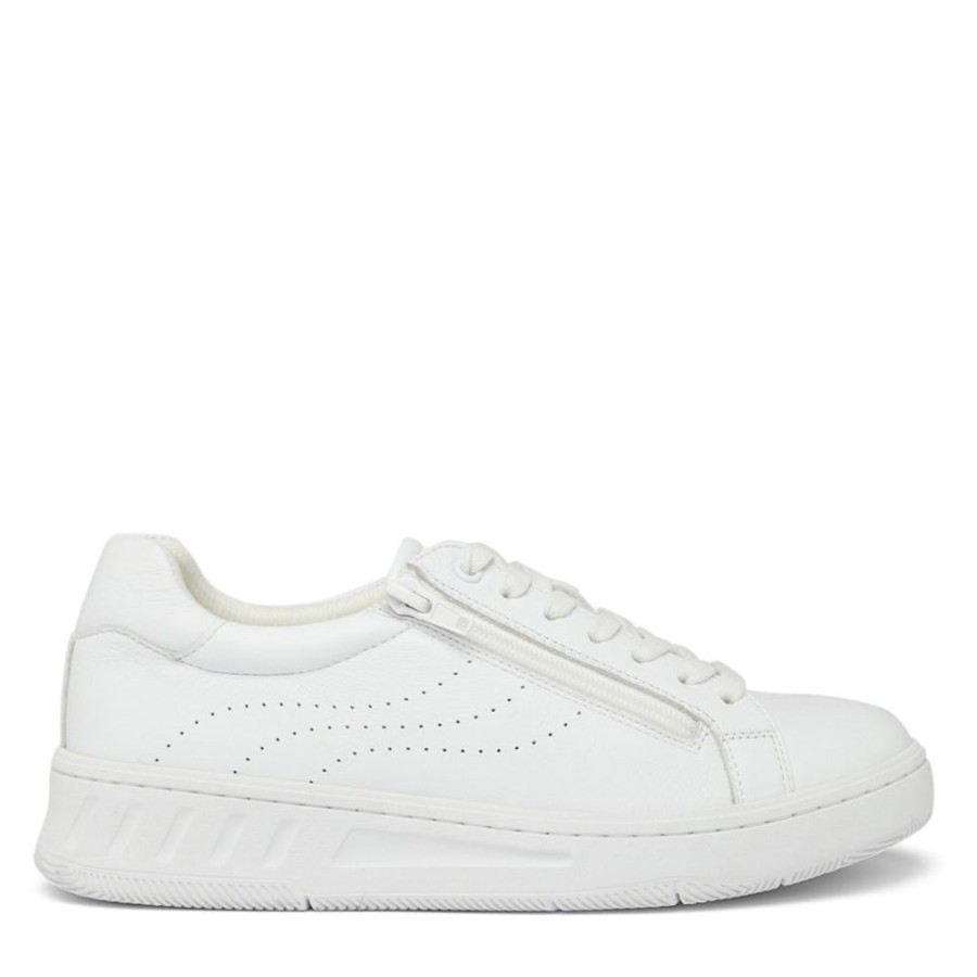 Womens Hush Puppies | Spin White/White