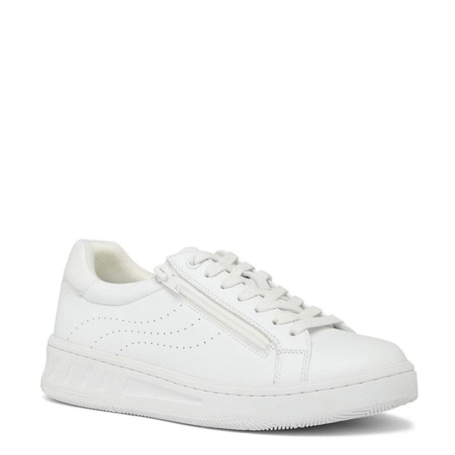 Womens Hush Puppies | Spin White/White