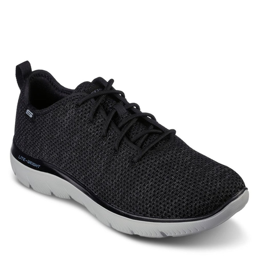 Mens Skechers | Summits Doharis Black/Grey