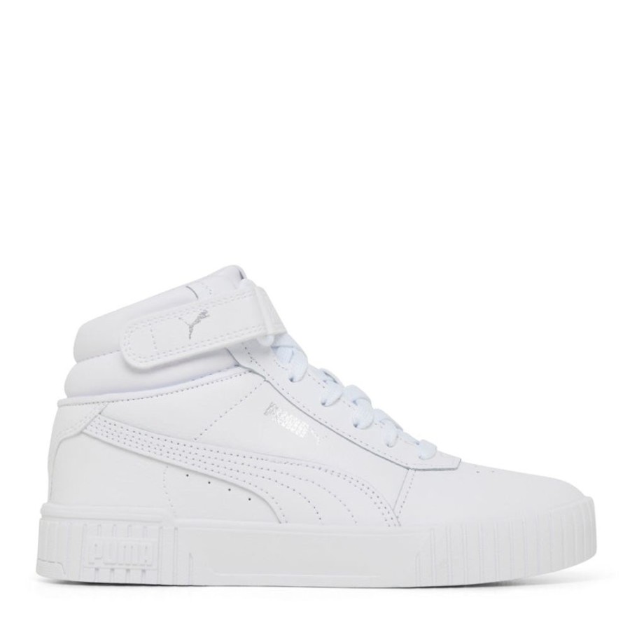 Womens Puma | Carina 2.0 Mid White