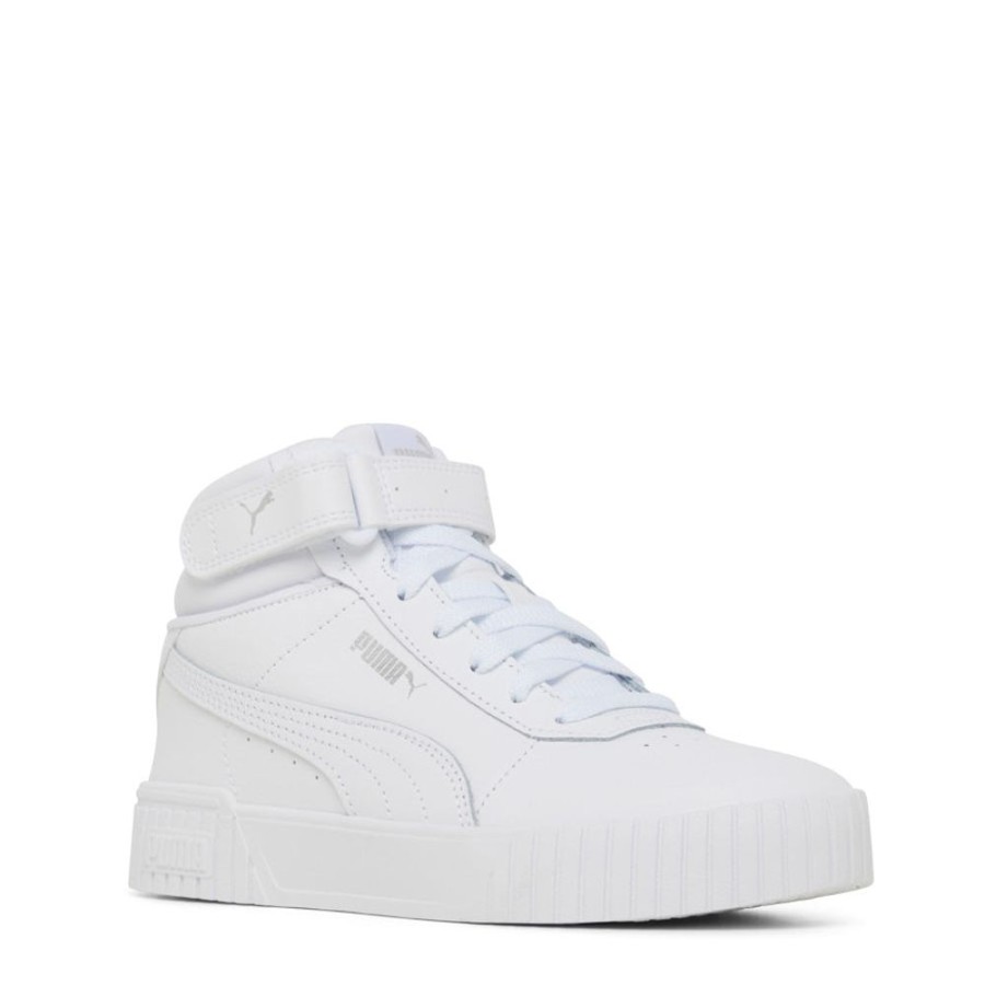 Womens Puma | Carina 2.0 Mid White