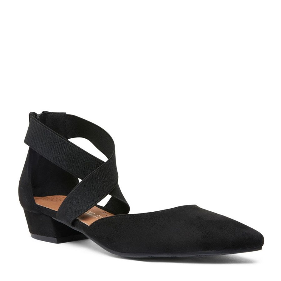 Womens Step On Air | Ella Black Micro