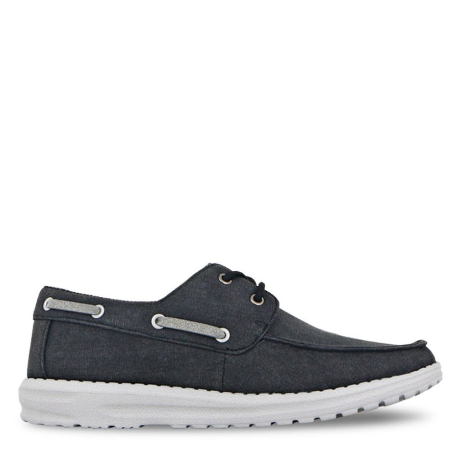 Mens Woodlands | Barney Denim Black Raw