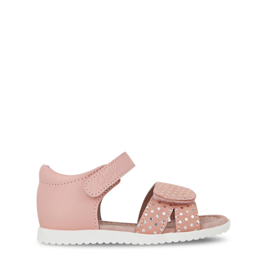 Kids Grosby Sandals | Shelly Dusty Pink