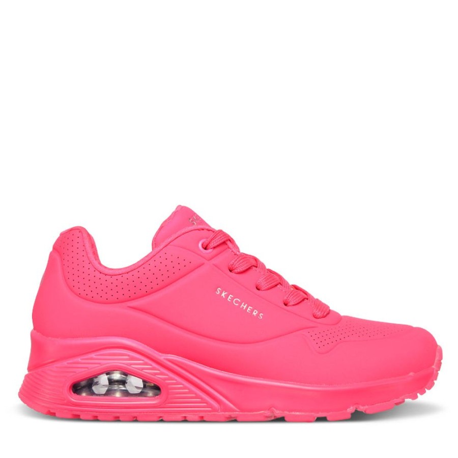 Womens Skechers | Uno - Night Shades Pink