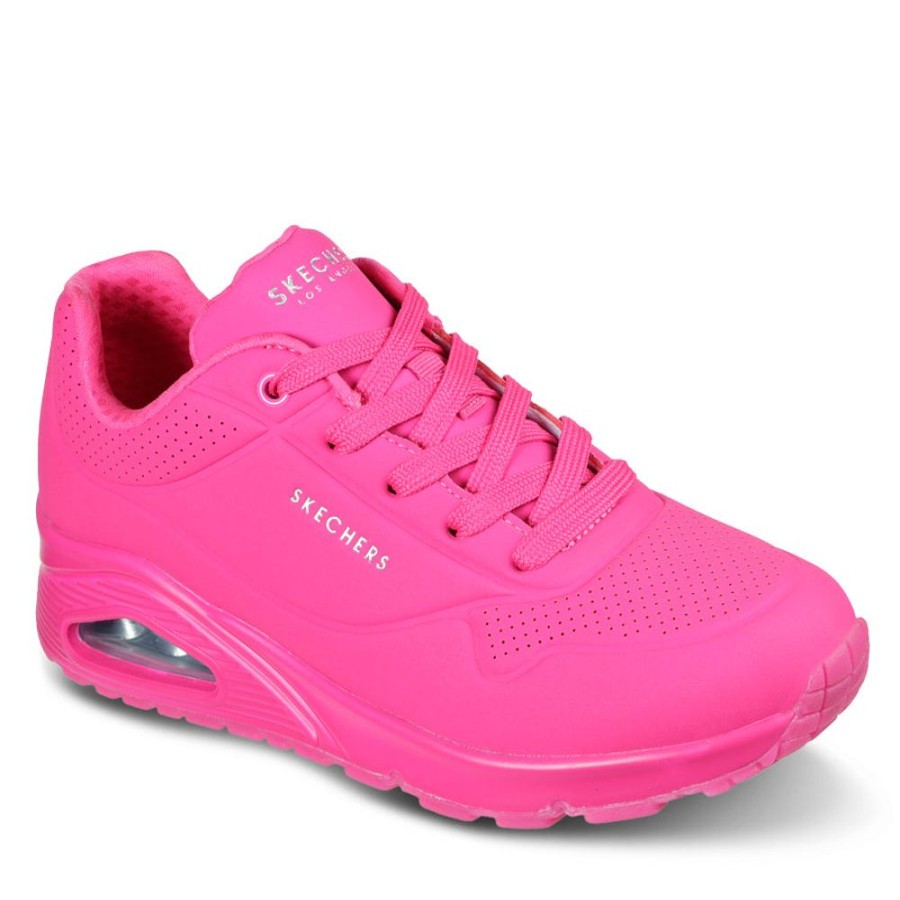 Womens Skechers | Uno - Night Shades Pink