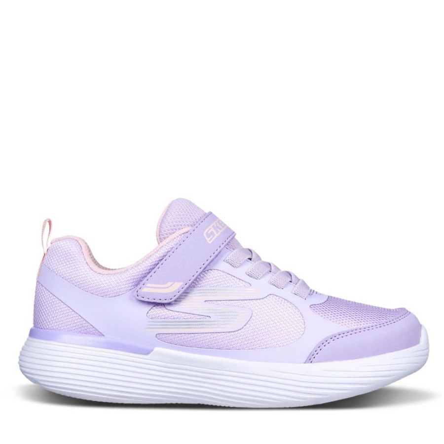 Kids Skechers Sneakers | Go Run 400 V2-Gusto Racer-Mx Lavender/Pink