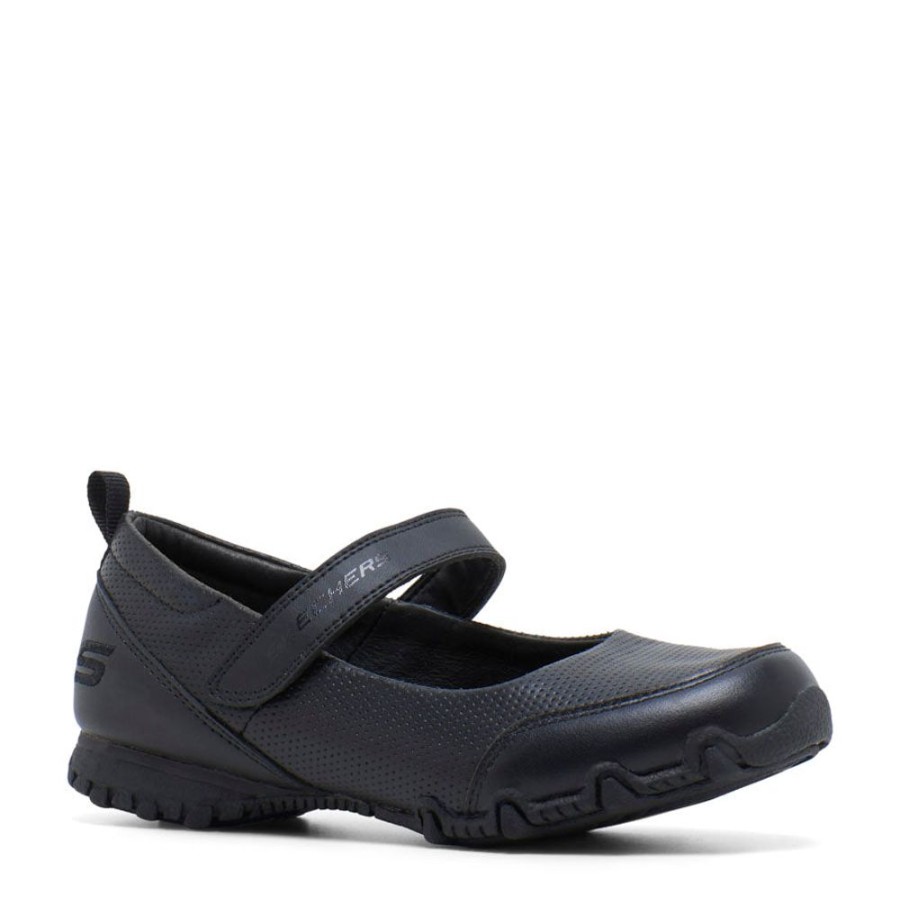 School Skechers | Biker-Always Perfect Black