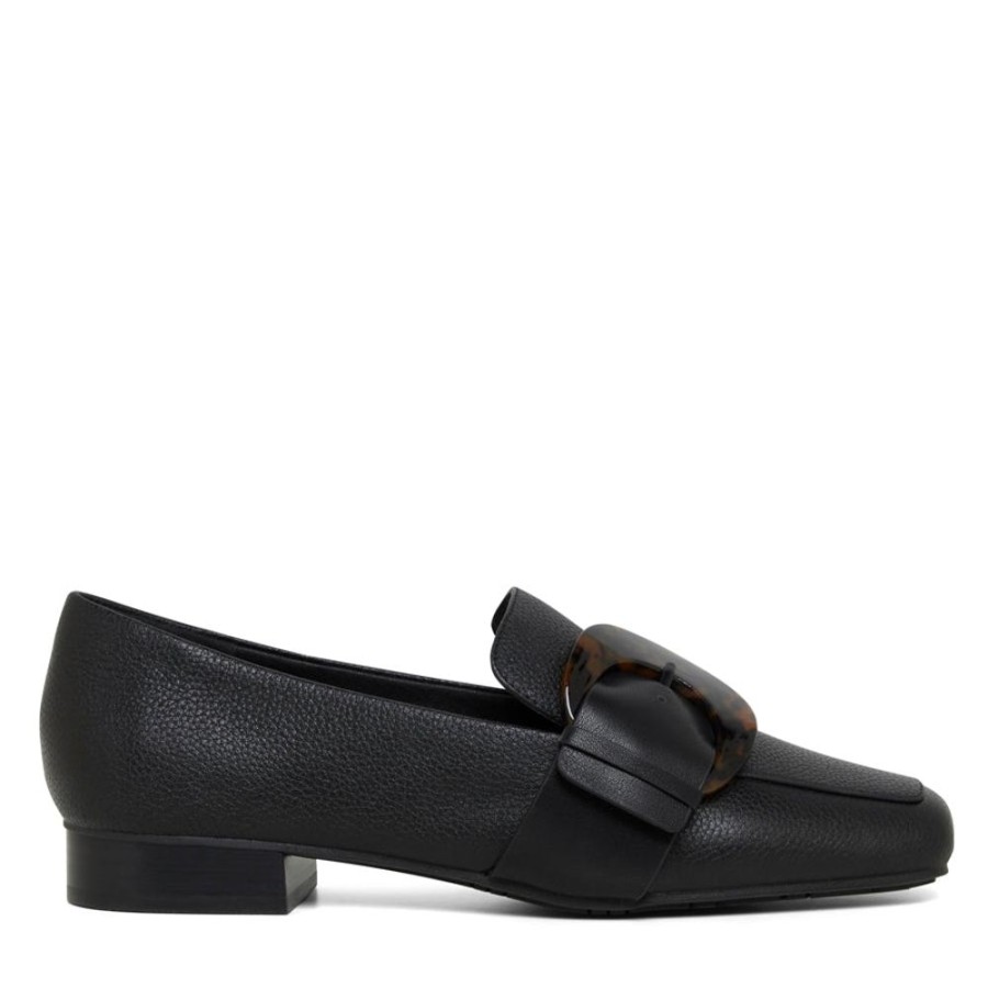 Womens Hush Puppies | Serene Black Pebble