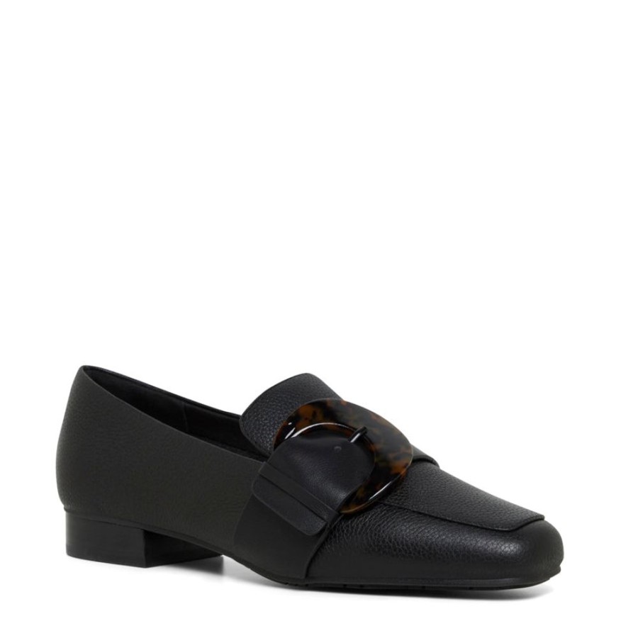 Womens Hush Puppies | Serene Black Pebble