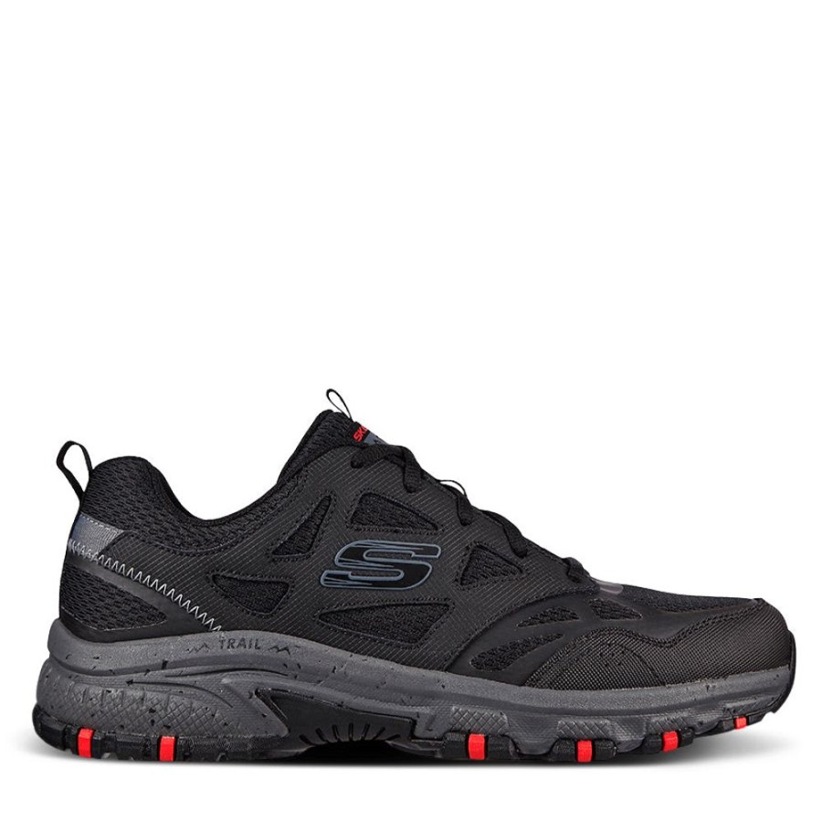 Mens Skechers | Hillcrest M Black/Charcoal