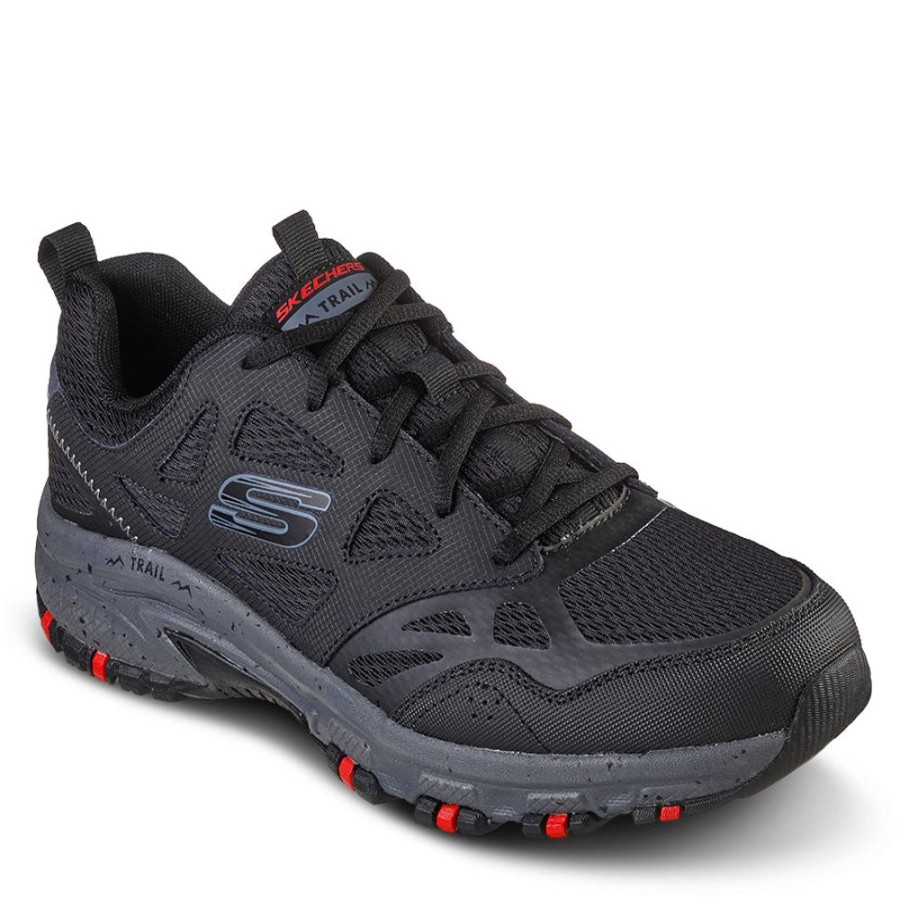 Mens Skechers | Hillcrest M Black/Charcoal