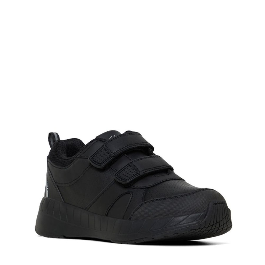 School Clarks | Hustle Black