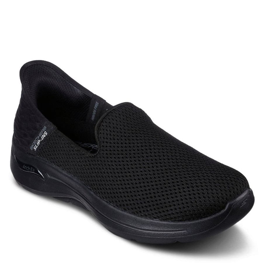 Womens Skechers | Arch Fit-Summer Views Black