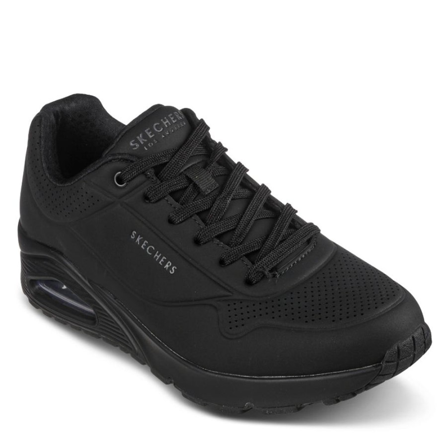 Mens Skechers | Uno - Stand On Air M Black