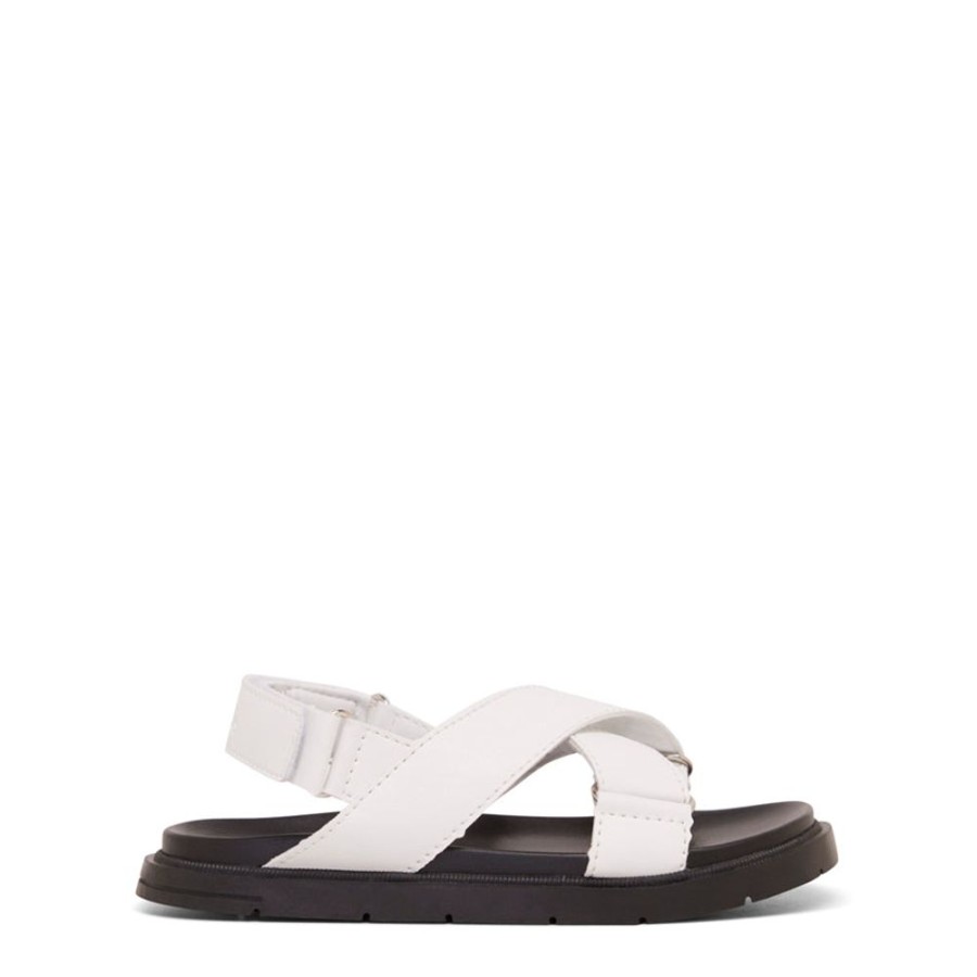 Kids Clarks Sandals | Nika White