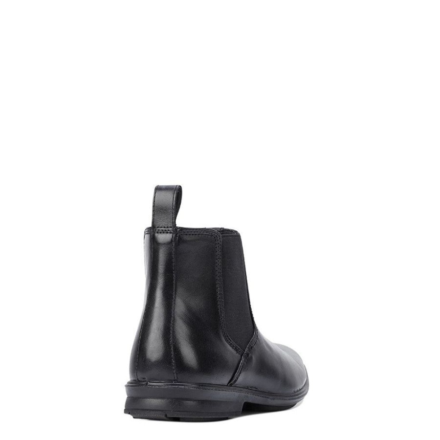 Mens Hush Puppies | Chelsea Black