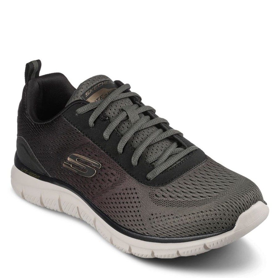 Mens Skechers | Track - Ripkent Olive