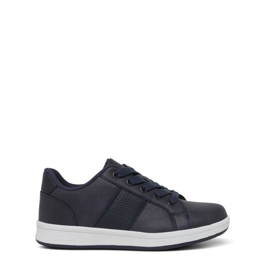 Kids Clarks Sneakers | Donnie Navy