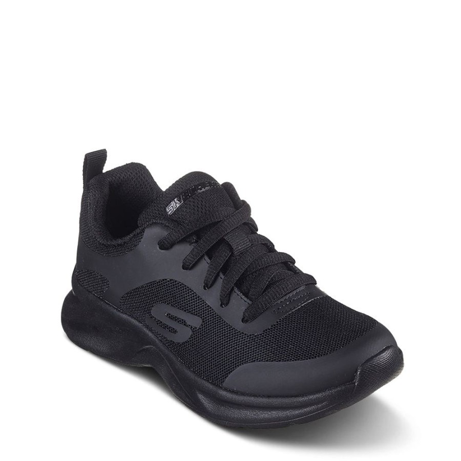 Kids Skechers Sneakers | Dynamatic -Swift Speed Black/Black