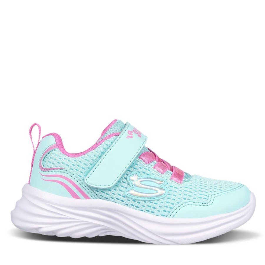 Kids Skechers Sneakers | Dreamy Dancer-Sweet Energy Aqua/Pink