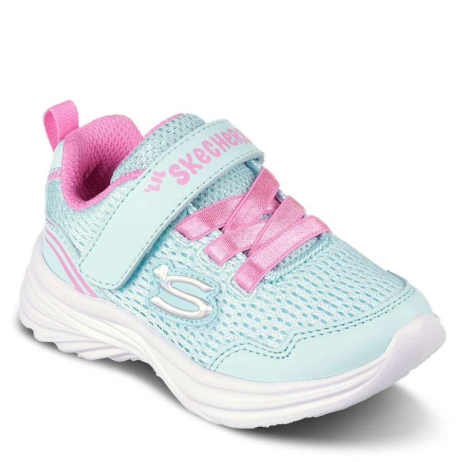 Kids Skechers Sneakers | Dreamy Dancer-Sweet Energy Aqua/Pink