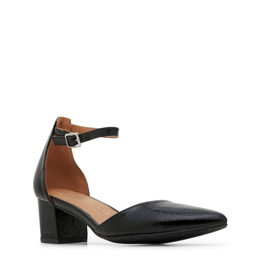 Womens Step On Air | Duty Black Patent