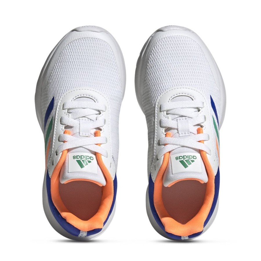 Kids Adidas Sneakers | Tensaur Run 2.0 K B White/Orange/Blue