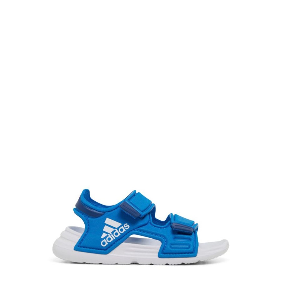 Kids Adidas Slides & Beach Sandals | Altaswim Infant Blue Rush/White/Navy