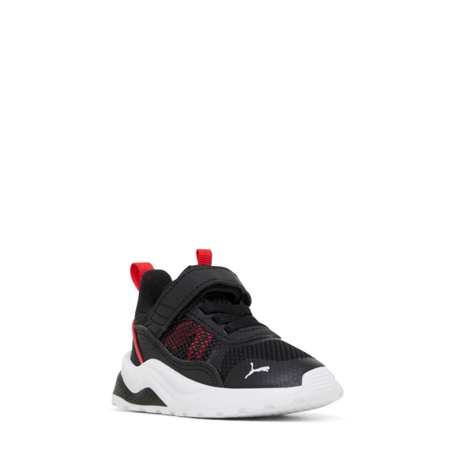 Kids Puma Sneakers | Anzarun 2.0 Inf Black/Red