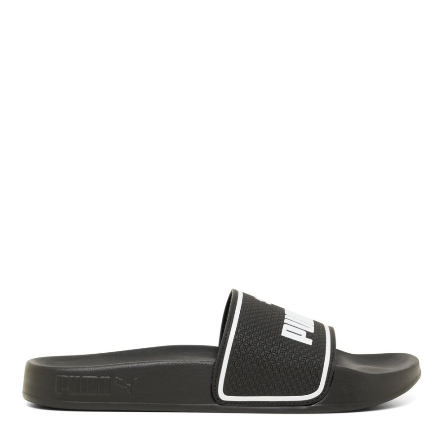 Kids Puma Sandals | Leadcat 2.0 Ps Black/White