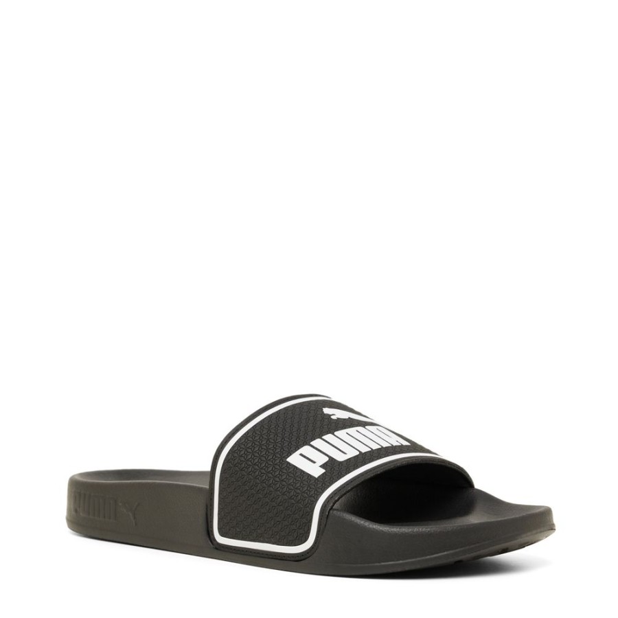 Kids Puma Sandals | Leadcat 2.0 Ps Black/White