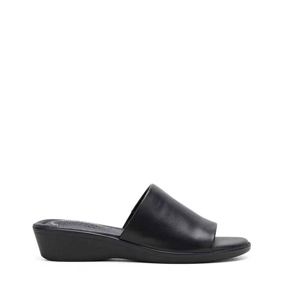 Womens Hush Puppies | Coco Black/Black