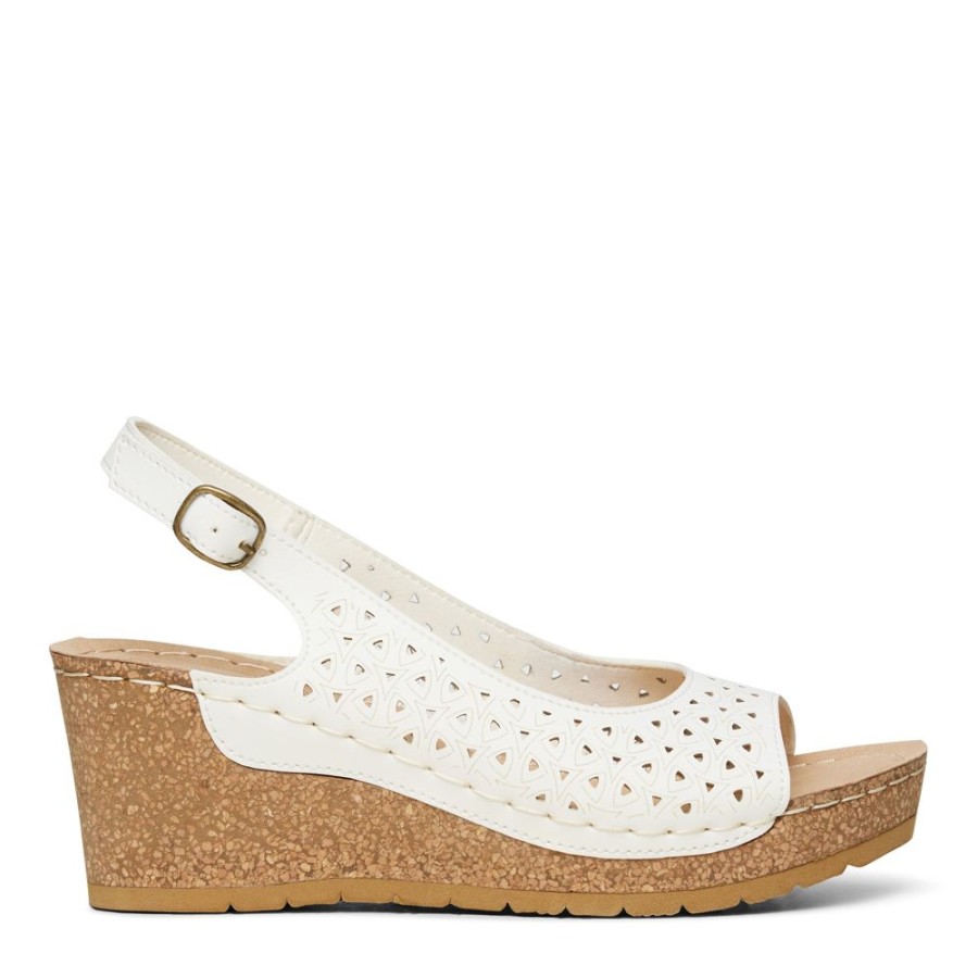 Womens Simona Ricci | Cairo White