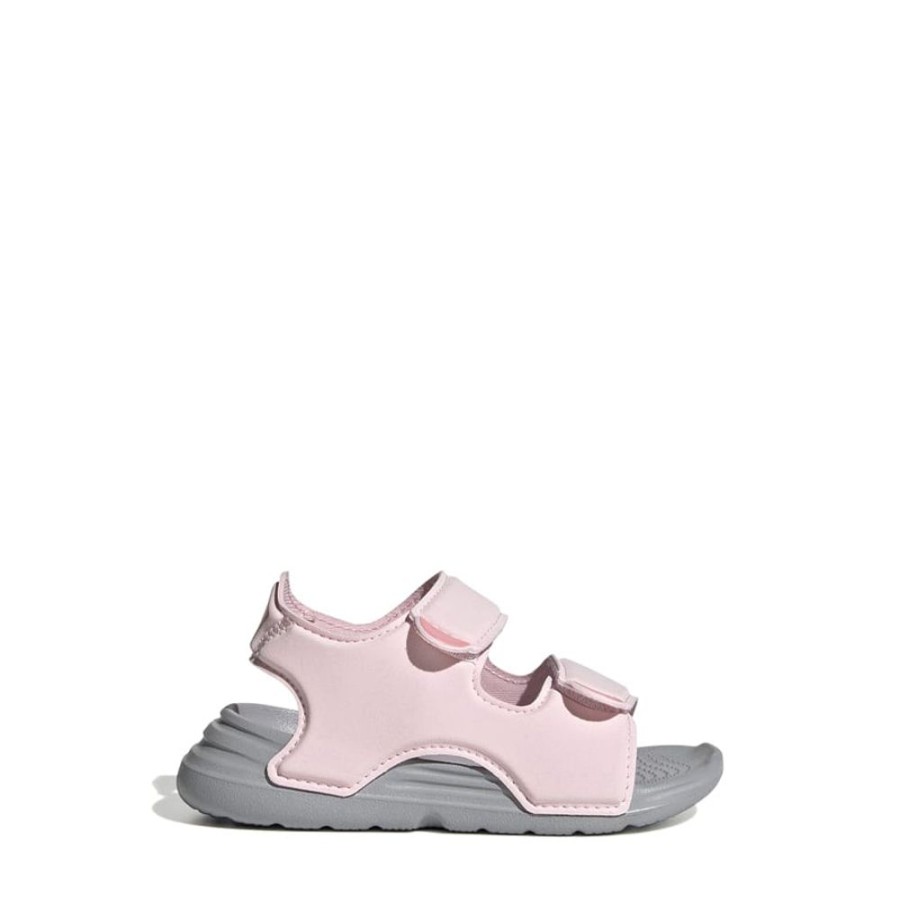 Kids Adidas Slides & Beach Sandals | Altaswim Infant Clear Pink/White