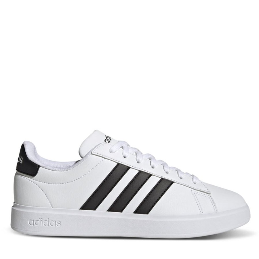 Mens Adidas | Grand Court 2.0 M White/Black