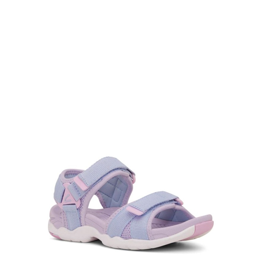 Kids Clarks Sandals | Thelma Lilac/Light Blue/Pink