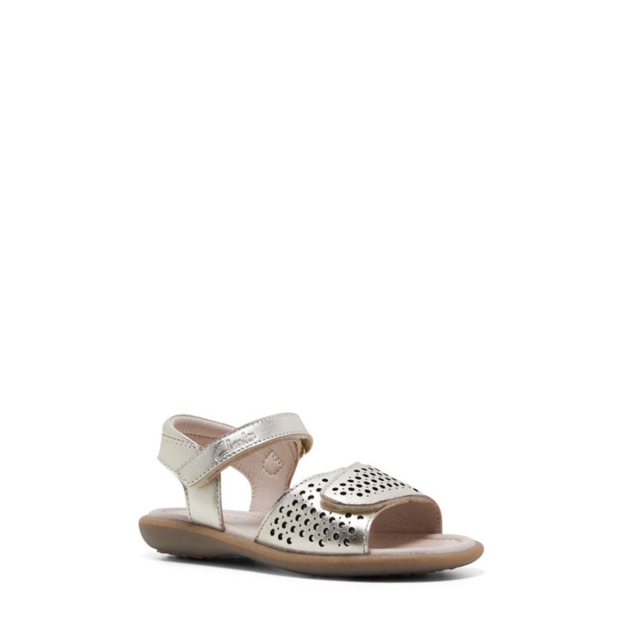 Kids Clarks Sandals | Petra Gold