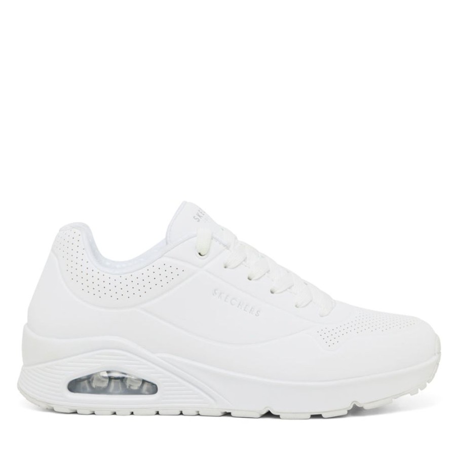 Mens Skechers | Uno - Stand On Air M White