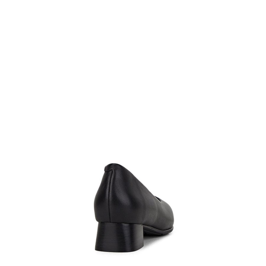 Womens Hush Puppies | The Low Square Black