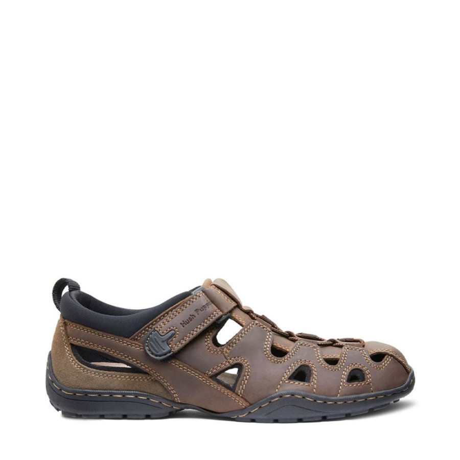 Mens Hush Puppies | Sentry Brown