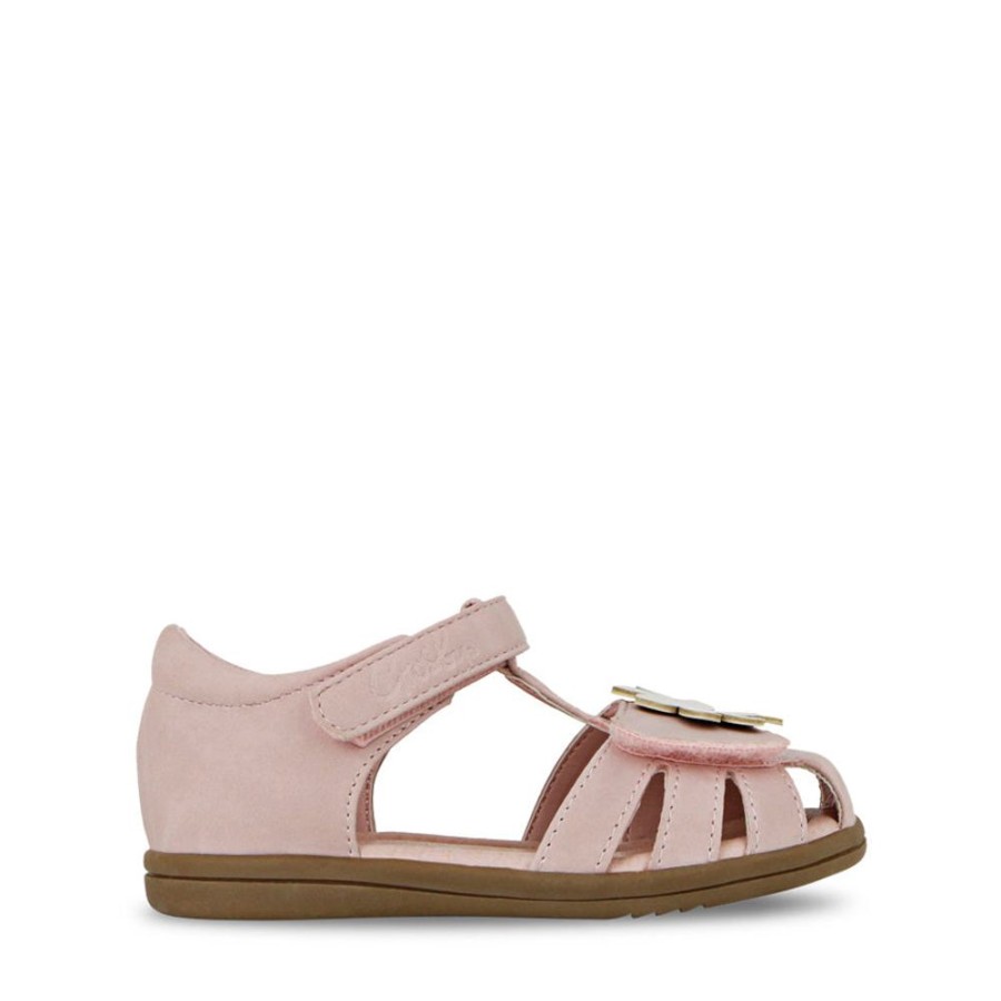 Kids Grosby Sandals | Sasha Daffie Dusty Pink