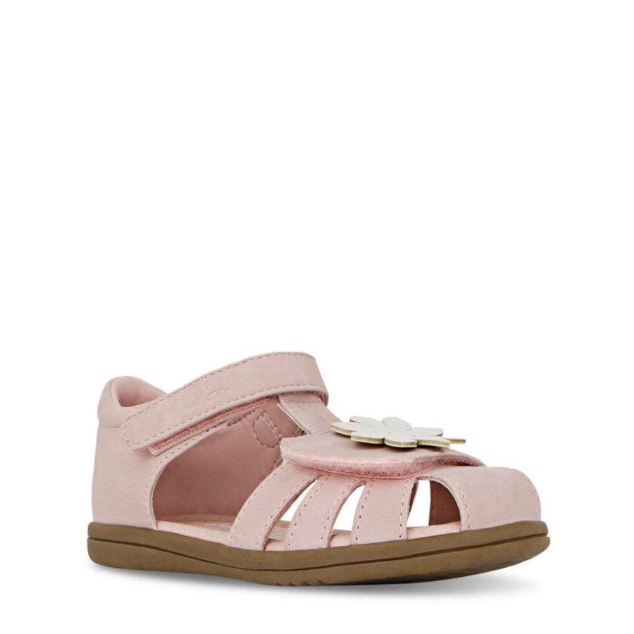 Kids Grosby Sandals | Sasha Daffie Dusty Pink