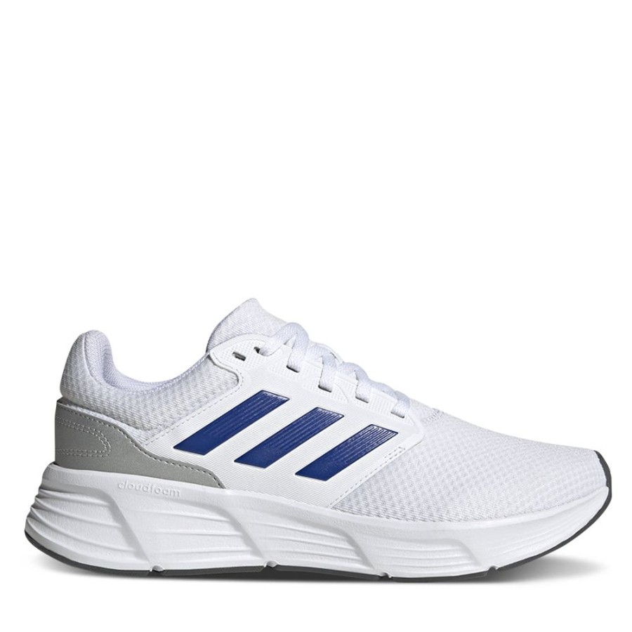 Mens Adidas | Galaxy 6 M White/Blue