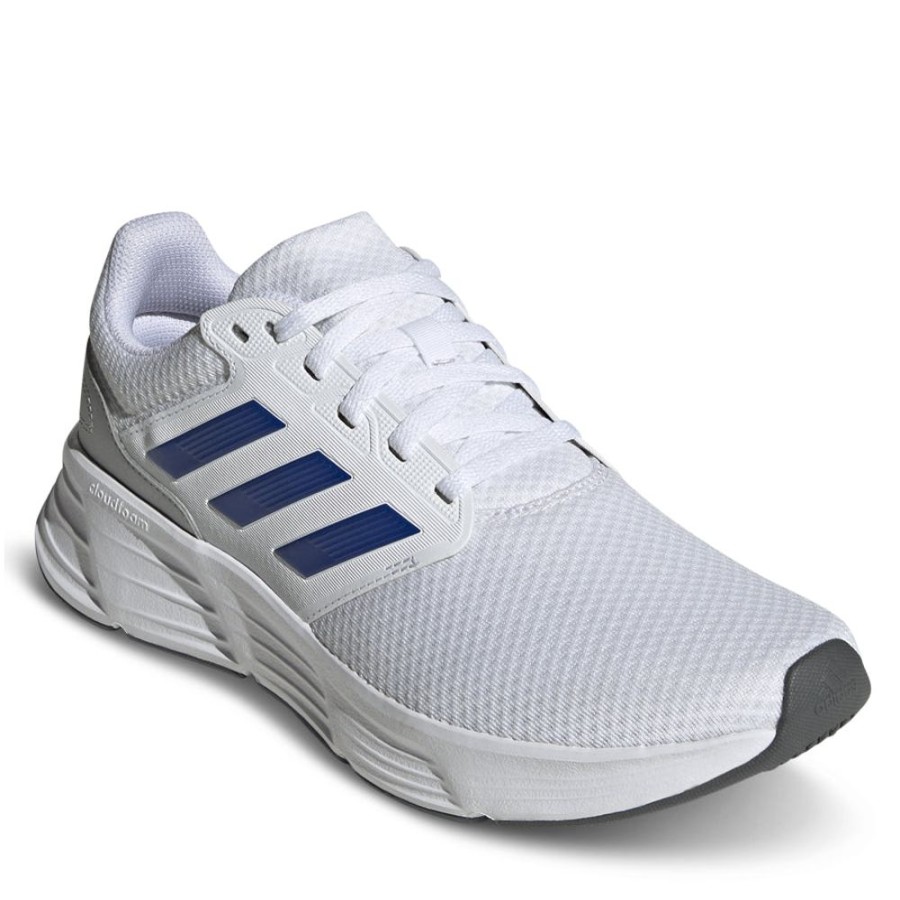 Mens Adidas | Galaxy 6 M White/Blue