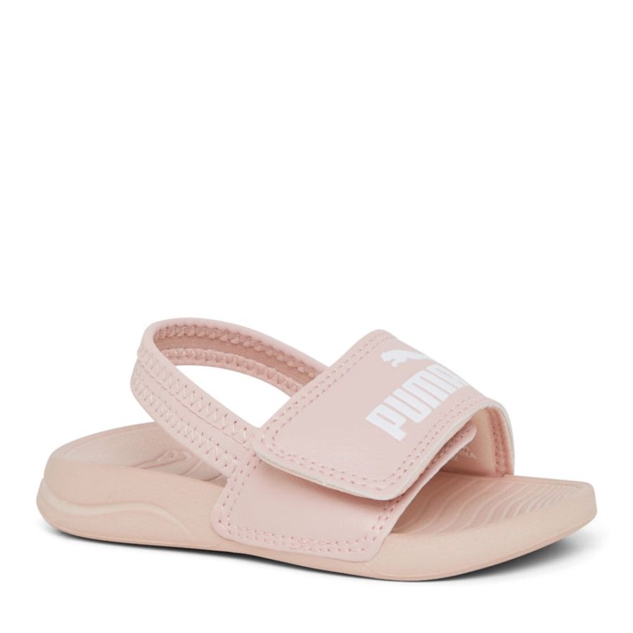 Kids Puma Sandals | Popcat 20 Infant Rose Quartz/White