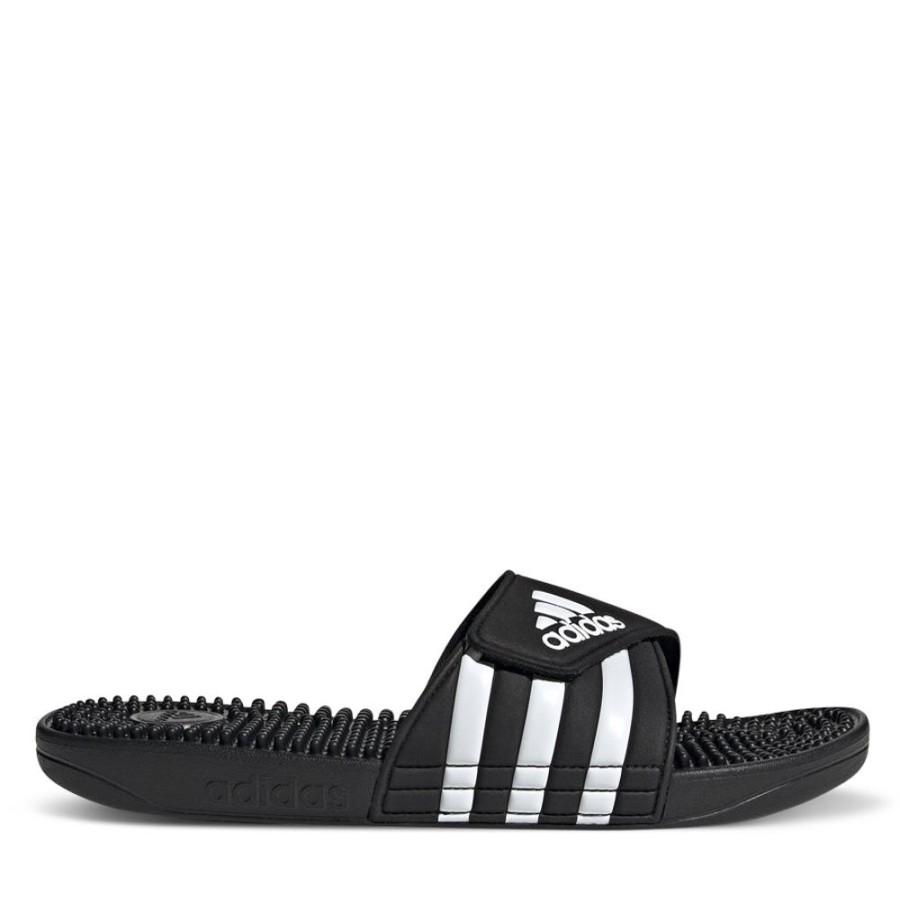 Mens Adidas | Adissage Black/White