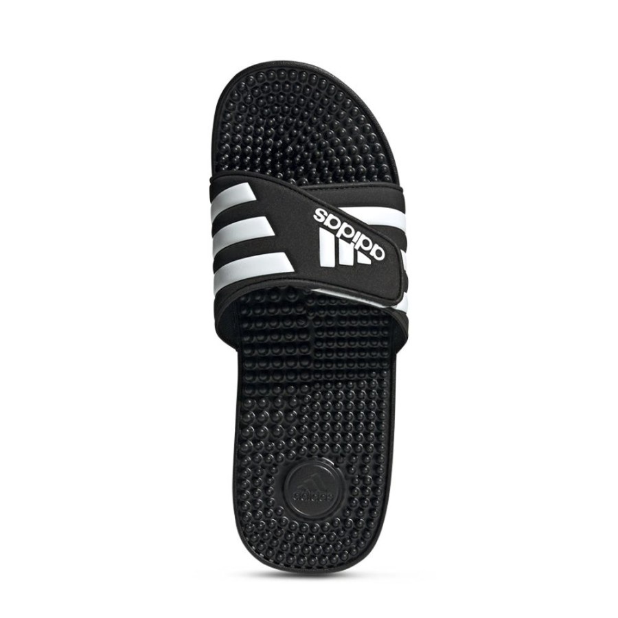 Mens Adidas | Adissage Black/White