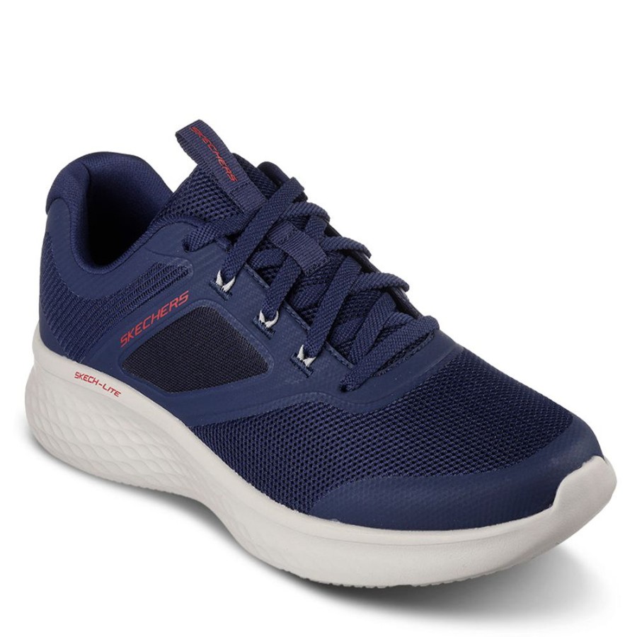 Mens Skechers | Lite Pro - New Century Navy/Red